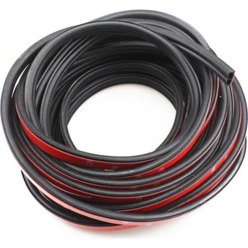 5m Car Accessories B Type Car Rubber Seals Dustproof Sealing Strips for Honda Civic Fit Jazz Accord 7 Crv cr-v city Car Styling