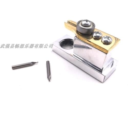 Luthier tool, violin&cello electric Purfling Groove Cutter adjustable stand