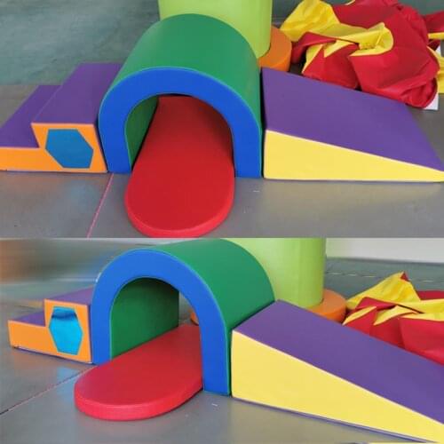 Sensory Integration Training Hill Exercise Mat Roll Slope Handstand Slope Soft Toys YLWS94