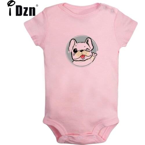 Baby Girls Summer Bodysuit Infant Funny Dog Printed Clothing Cute Cartoon Puppy Baby Boys Rompers Cotton Short Sleeves Jumpsuits