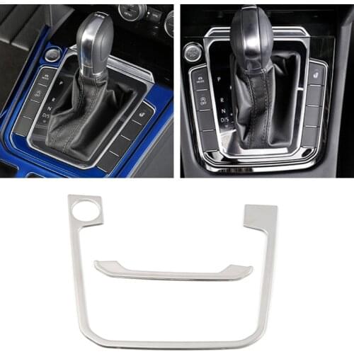 LHD!! For VW Volkswagen Passat B8 / Arteon / Wagon 2017-2020 Stainless Gear Shift Box Gearbox Panel Cover Trim Car Styling
