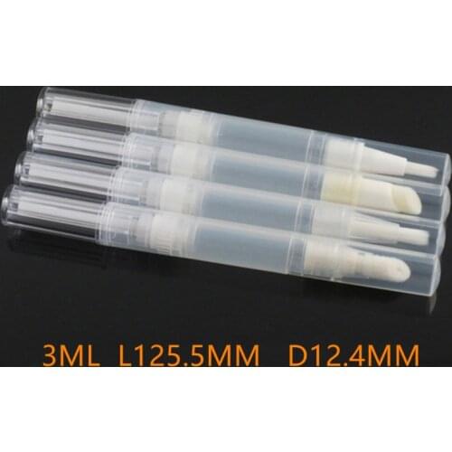 Wholesale 3ml Lipgloss Tubes Bottles Lip Gloss Concealer Nail oil Bottles Tooth Whitening Pen /Essential oil/Essence Bottle