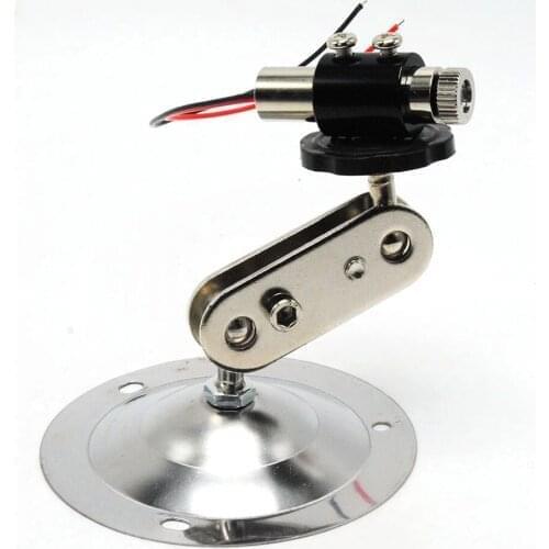 Cross Beam Red Lights 650nm 5mw Laser Diode Module 3V-5V w/ 12mm Holder Heat Sink 1230