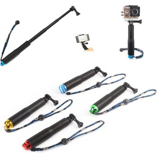 Handheld Selfie Sticks Monopod for GoPro HERO 6 5 4 3+ 3 session sjcam sj4000 sj5000x sj9000 for xiaomi yi 4k camera accessories