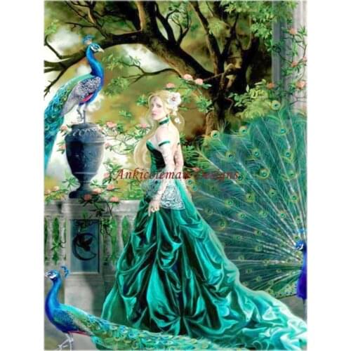 Needlework for embroidery DIY DMC High Quality - Counted Cross Stitch Kits 14 ct Oil painting - Emerald Hawthorne