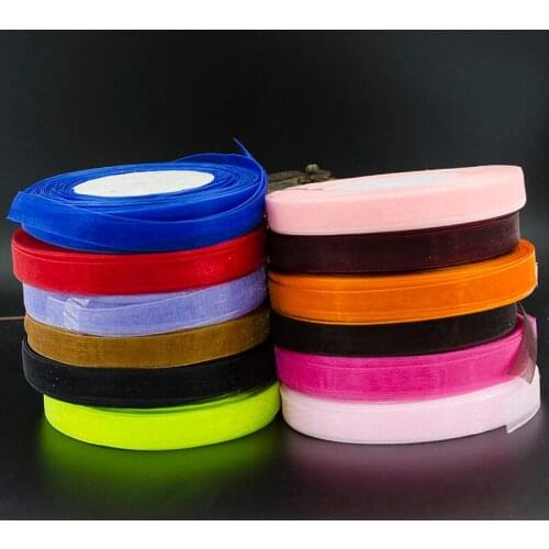 Organza Silk Ribbon 13 mm 50 Yards DIY Gift Packaging Craft Decorative Tape Sewing Fabric Bow Ribbon Wedding Decoration