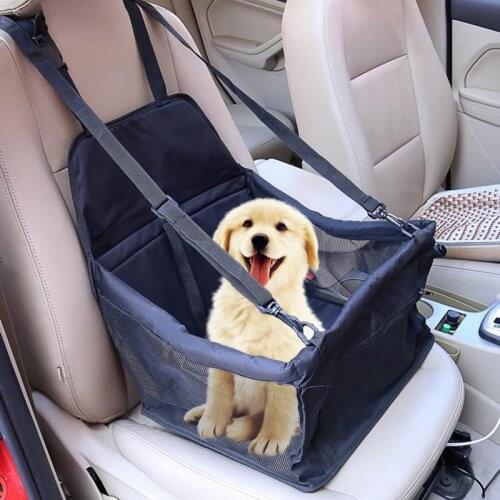 Dog Car Seat Travel Cover Folding Hammock Pet Carriers Bag Carrying Cats Dogs Transportin Perro Autostoel Hond