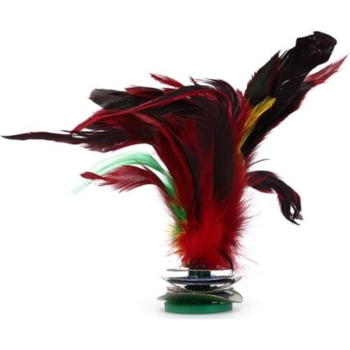 Exercise Leg Muscle Strength And Body Flexibility Sport Kick Shuttlecock 15cm Chinese Traditional Sports Jianzi Toy Play