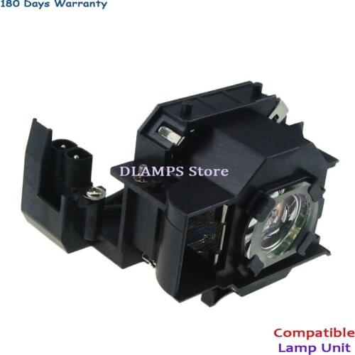 V13H010L34 ELP34 Replacement Projector Bulb Lamp For Epson EMP-62 EMP-62C EMP-63 EMP-76C EMP-82 EMP-X3 with 180 Days Warranty