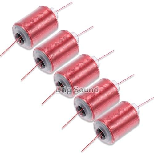 1pcs 0.6mm 0.72mH/1.92mH/3.65mH/8.95mH Speaker Divider Crossover Inductor Audio Stereo Magnetic Core Inductor