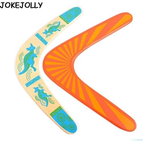1 piece New Kangaroo Throwback V Shaped Boomerang Flying Disc Throw Catch Outdoor Game
