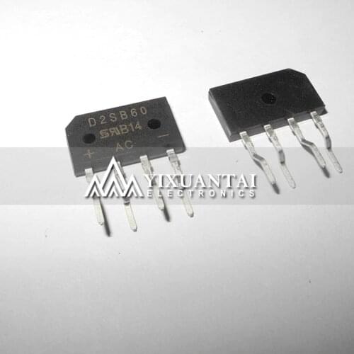 10pcs/lot 100% New Original D2SB60 D2SB ZIP4