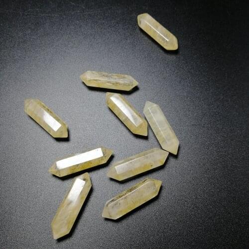 2pcs Melting Quartz Wand Point Obelisk Healing Decoration Stones and Minerals home decoration