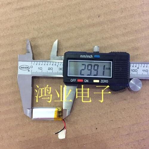 3.7V polymer lithium battery 401230P/041230P 120MAH Bluetooth headset two-way remote control and so on