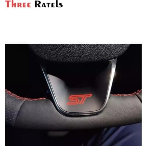 2x Car Styling Automobile Interior Steering Wheel Dashboard Central Control B-pillar Sticker for ST FIESTA FOCUS MONDEO