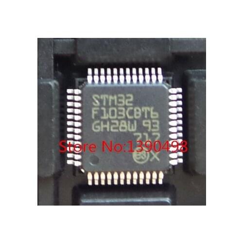 Free Shipping 50pc/lot STM32F103CBT6 32F103CBT6 STM32F103 QFP48 IC