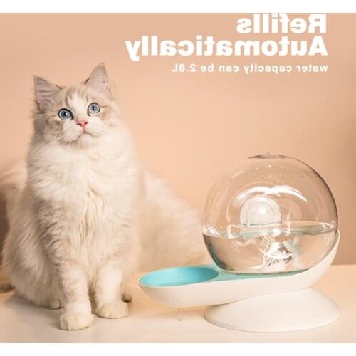 Dispenser Automatic Water For Pets Cat Food Bowl Fountain Water Dispenser Large Drinking Bowl Circulatory Drink No Electricity