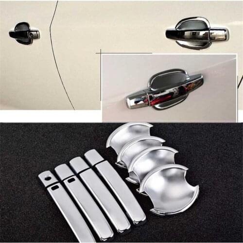 Non-Rusty Chrome Door Handle Bowl Cover Cup Overlay Trim For Buick Excelle GT 2010-2014