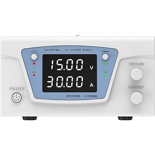 Wanptek KPS1530D New Upgrade Encoders High-power Digital Display Program-Controlled Switching DC Regulated Power Supply 15V 30A