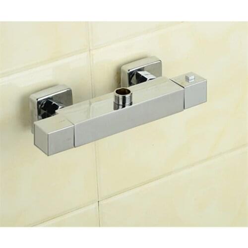 Square Thermostatic shower Valve Bathroom thermostatic shower mixer controller thermostatic shower mixer tap