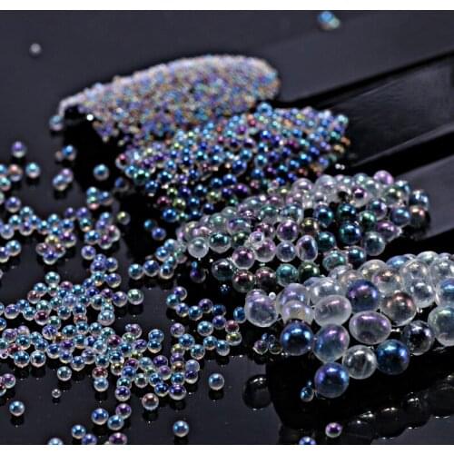 Mini Micro Diamond Rhinestone Crystal Micro Diamond Glass Sand Diamonds for Nail Art Sparkling Nail Art Glitter Gems