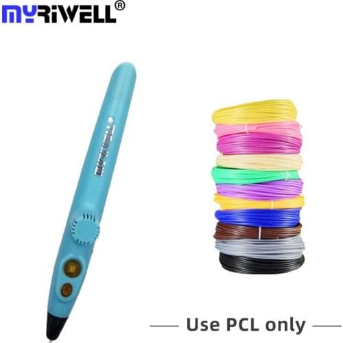 Myriwell RP-200A DIY 3D Pen USB Charging 3D Printing Pen 1.75mm PCL Filament Creative Toy Gift For Kids Design
