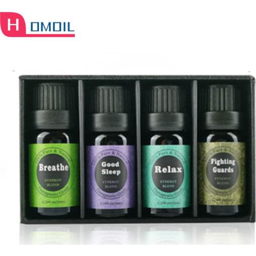 Fragrance Aromatherapy Essential Oil Set Diffuser Aroma Oil Air Fresh Compound Oil 14 Sticks 10ML