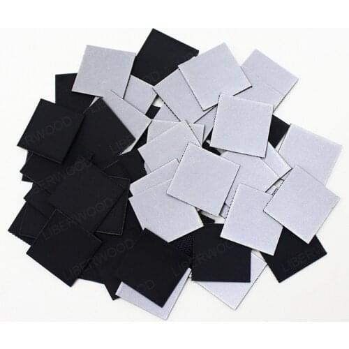 Tactical Infrared Reflective Squares Patch Adhesive Decals Safety Firefighter Strip Badge Hook Applique DIY Patches for Clothing