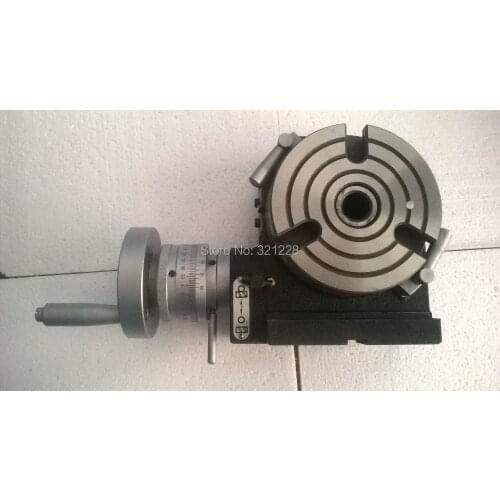 TSL100(HV-4) Rotary Table Vertical or Horizontal Turning worktable