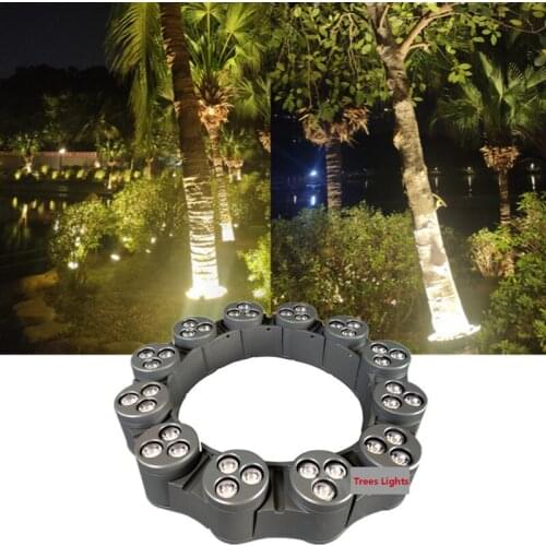 Landscape Lighting Tree Lamp Outdoor IP67 Waterproof Led Garden Lights Holding Tree Light Pole Holding Lamps 3W DC24V Floor Led