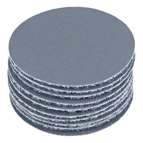 Uxcell 10pcs 1-Inch Hook and Loop Sanding Disc Aluminum Oxide Silicon Carbide 1500 Grit for Polishing Furniture, Wood, Metal