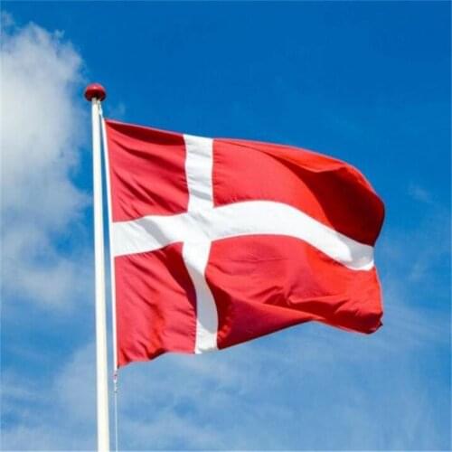 High quality Dannebrog Danish Flag Flag of Denmark flags and banners 90x150cm