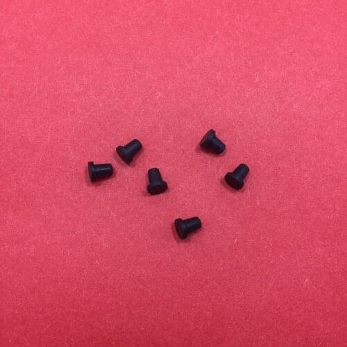 YOTAT 6 pcs small black rubber plug for ink cartridge / CISS accessories and parts drop shipping
