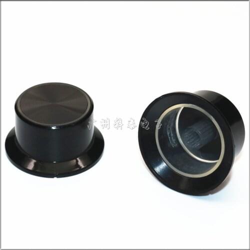 10 Pieces Diameter 35MM height 18MM Potentiometer Adjustment Plastic Light transmission Knob Cap Flower Shaft Inner Hole 6MM