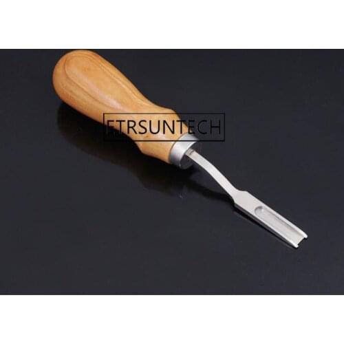 100pcs Leather Craft Edge Beveler Skiving Beveling Knife DIY Handmade Leather Edge Shovel Leather Trimming Knife