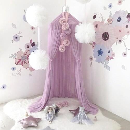 25cm INS Nordic Style Mesh Yarn Ball Pendants Home Decorations Nursery Pendant Wall Decor Photography Props Mesh Ball Ornaments