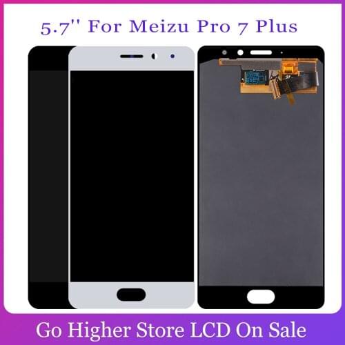 5.7'' For Meizu Pro 7 Plus LCD Display + Touch Screen Panel Digitizer Assembly Free Tools