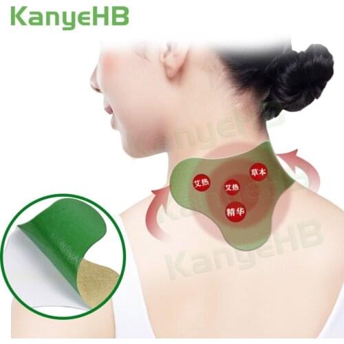 6pcs Wormwood Neck Patch Chinese Traditional Medical Plaster Joint Aches Sticker Neck Muscle Relaxe Back Pain Relief Patch A180