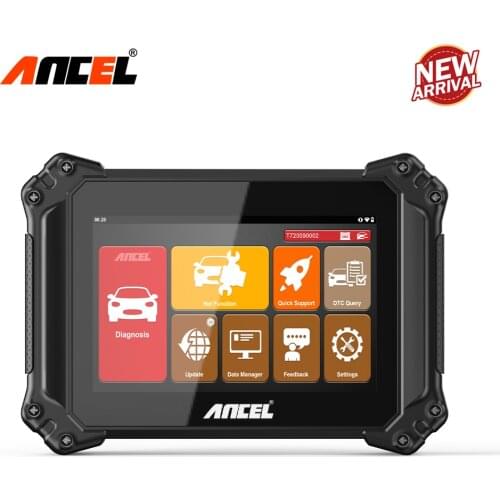 Ancel V6 Auto Diagnosis Tool OBD2 Code Reader Suspension Sunprrof Reset Full System Multi-Language Automotive Scanner OBD 2