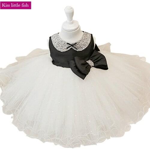 Free shipping Short flower girl dresses Baby girl dress for wedding and party