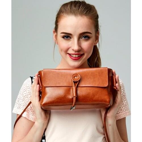 Brand Genuine Leather Women Crossbady Bag 2019 Leather Women Messenger Bag Women Handbag Satchel ShoulderBag Purse Tote Bolsas