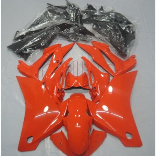 Fairing Kits for Honda Cbr250rr 2011 - 2014 Orange Plastic Fairings CBR250 RR 11 12 Fairing CBR250 RR 2011 no paint