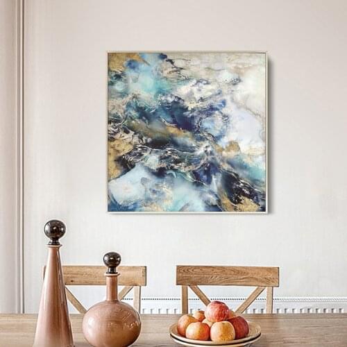 Wall Paintings Posters and Prints Wall Art Canvas Painting Modern Abstarct Art Pictures For Living Room Home Decoration No Frame