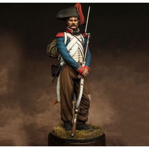 1/24 Scale Unpainted Resin Figure French Grenadier collection figure