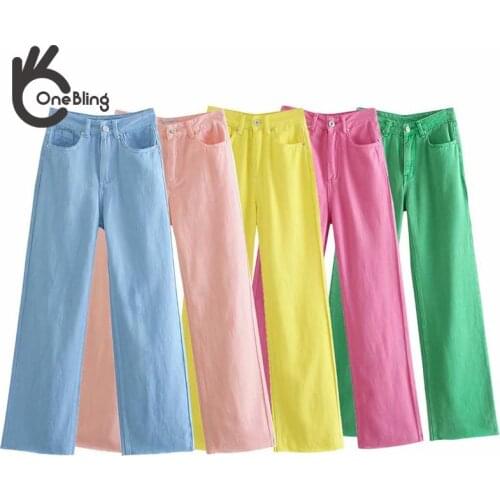 ONEBLING Women's Straight Jeans