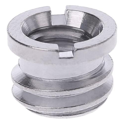 1/4" To 3/8" Camera Adapter Screw Nut Connecting Tripod Converter Supports