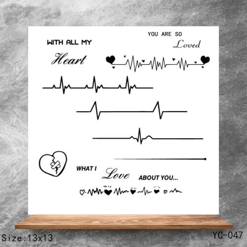 ZhuoAng Beckoning Clear Stamps/Silicone Transparent Seals for DIY scrapbooking photo album Clear Stamps