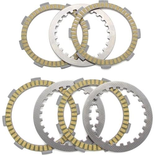 Motorcycle Clutch Friction Disc Plate Kit For Honda NSR50V H100 CRM75 NSR75 CA125 MBX80 MTX80 NSR80 NSR80V NSR80X HA100 ATC125