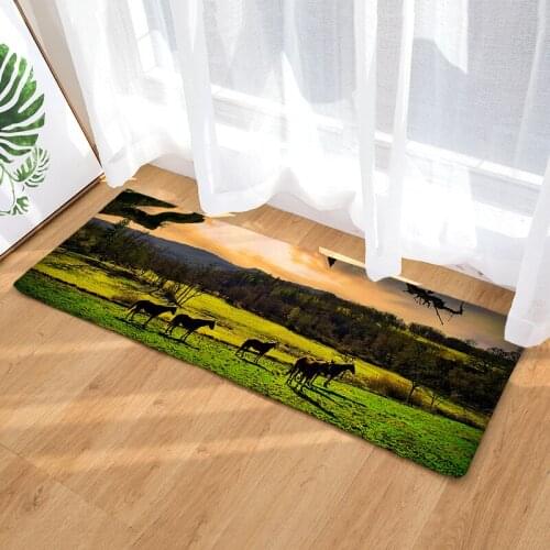 Modern 3D Printed Mat for Kitchen Cushion Bathroom Door Mats Outdoor Floor Mat Bedroom Bed Blanket Carpet Doormat