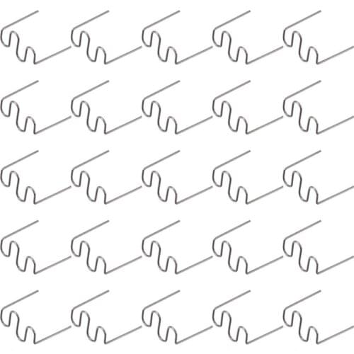 Welding Rods Hot Staple Repair Machine Plastic Welding Hot Stapler Car Auto Bumper Repair Pre Cut Wave Staples 0.8mm